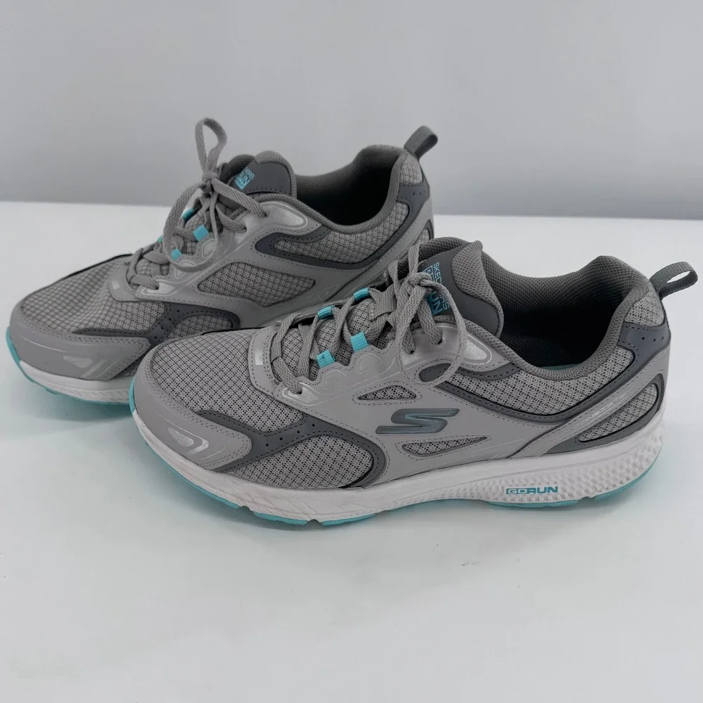 Skechers GOrun Consistent Womens Size 10‎ Gray Running Shoes Sneakers